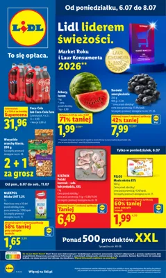 Lidl od poniedziałku
