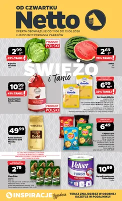 Netto gazetka - od 11/06/2026 do 13/06/2026